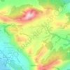 Mappa topografica Casola, altitudine, rilievo