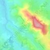 Mappa topografica Le Bourg, altitudine, rilievo