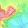 Mappa topografica Sur la Roche, altitudine, rilievo