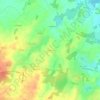 Mappa topografica Kervin, altitudine, rilievo