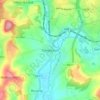 Mappa topografica Dampicourt, altitudine, rilievo
