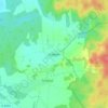 Mappa topografica Kolpien, altitudine, rilievo