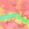 Mappa topografica Rouxmesnil, altitudine, rilievo