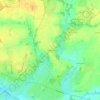 Mappa topografica La Militais, altitudine, rilievo