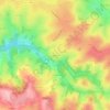 Mappa topografica Villejaleix, altitudine, rilievo