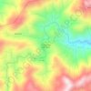 Mappa topografica Fazenda Boa Esperança, altitudine, rilievo