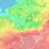 Mappa topografica Mez An Ney, altitudine, rilievo