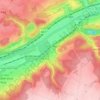 Mappa topografica Clermont-sous-Huy, altitudine, rilievo