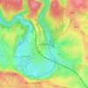Mappa topografica Lacuisine, altitudine, rilievo
