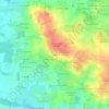 Mappa topografica La Praie, altitudine, rilievo