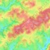 Mappa topografica Ommerborn, altitudine, rilievo
