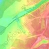 Mappa topografica Сёгла, altitudine, rilievo