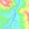 Mappa topografica La Mora, altitudine, rilievo