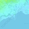 Mappa topografica Cabanes du Salaison, altitudine, rilievo