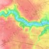 Mappa topografica Le Bois Boissel, altitudine, rilievo