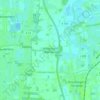 Mappa topografica Wittensand, altitudine, rilievo