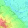 Mappa topografica Wörblitz, altitudine, rilievo