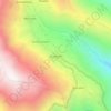 Mappa topografica Yacupampa, altitudine, rilievo