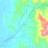 Mappa topografica Anticala, altitudine, rilievo
