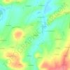 Mappa topografica Le Breuillat, altitudine, rilievo