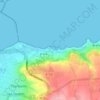 Mappa topografica Le Becquet de Digosville, altitudine, rilievo