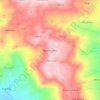 Mappa topografica Bagong Silang, altitudine, rilievo