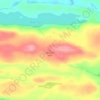 Mappa topografica Misquah Hills, altitudine, rilievo