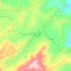 Mappa topografica Lengigon, altitudine, rilievo