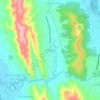Mappa topografica Macalva, altitudine, rilievo