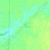 Mappa topografica Pence, altitudine, rilievo