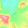 Mappa topografica Huaguil, altitudine, rilievo