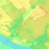 Mappa topografica Chenaille, altitudine, rilievo