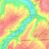 Mappa topografica Wirquin, altitudine, rilievo