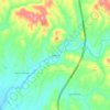 Mappa topografica Matosos, altitudine, rilievo