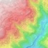Mappa topografica Siffiano, altitudine, rilievo