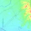Mappa topografica Tejero, altitudine, rilievo