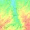 Mappa topografica Haneffe, altitudine, rilievo