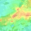 Mappa topografica Schneeren, altitudine, rilievo