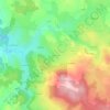 Mappa topografica Varennes, altitudine, rilievo