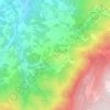 Mappa topografica Linhares, altitudine, rilievo