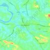 Mappa topografica Perumbavoor, altitudine, rilievo