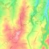 Mappa topografica Nouailhas, altitudine, rilievo