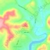 Mappa topografica White Rim Mountain, altitudine, rilievo