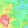 Mappa topografica Sinières Planes, altitudine, rilievo