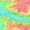 Mappa topografica Vroenhof, altitudine, rilievo
