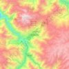 Mappa topografica Abancay, altitudine, rilievo