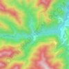 Mappa topografica Quintodecimo, altitudine, rilievo