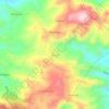 Mappa topografica Basac, altitudine, rilievo