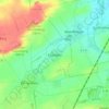 Mappa topografica Töttleben, altitudine, rilievo