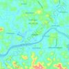 Mappa topografica Mavoor, altitudine, rilievo